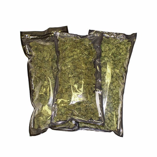 Bulk hemp flower pounds