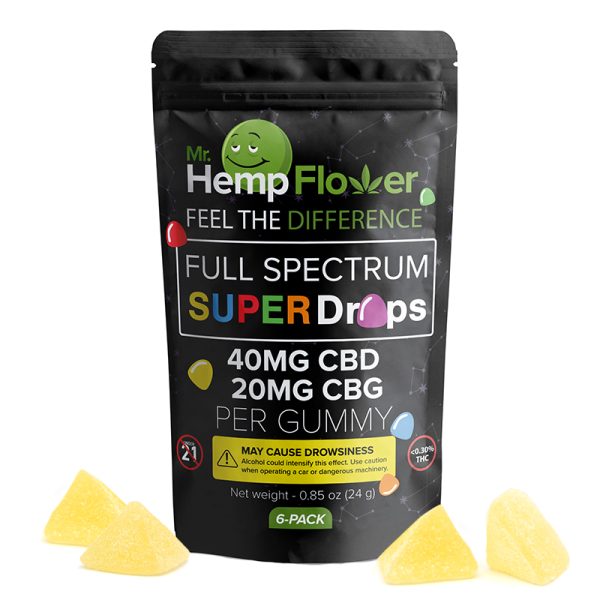 Full Spectrum CBG Gummies | 20mg CBG Per Gummy