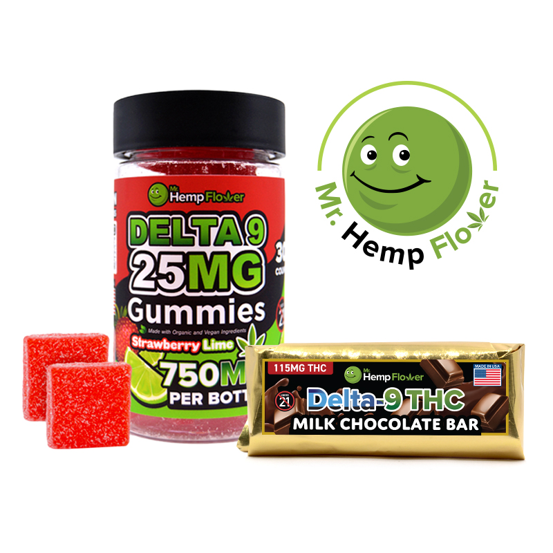 Delta 9 Edibles - Gummies, Candy, Lollipops, And More!