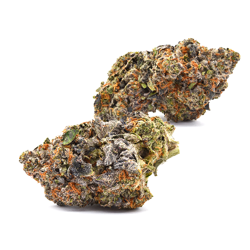 Dante's Wrath THCa flower buds close-up