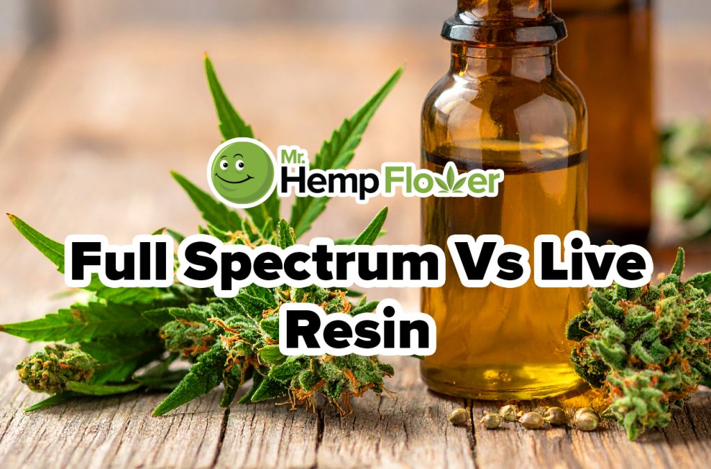 full spectrum vs live resin