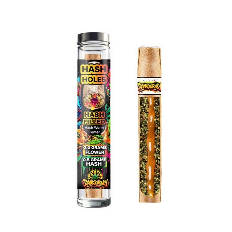 Hash Hole Blunts - 2 Grams Flower .5 Hash