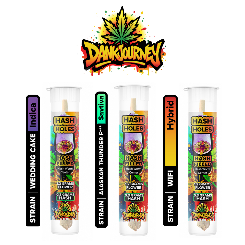 Rolling a hash hole with THCA flower and rosin worm